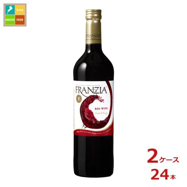 送料無料 メルシャン フランジア 赤750ml瓶×2ケース（全24本）
