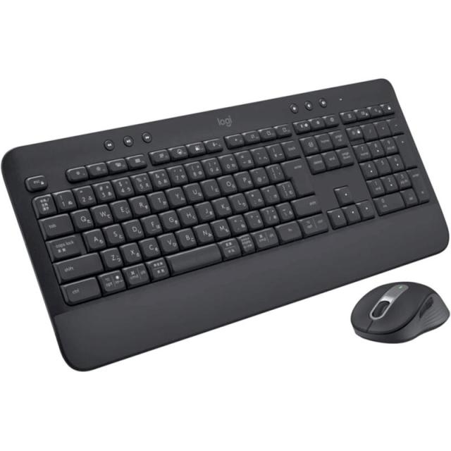 ロジクール キーボード・マウスセット SIGNATURE MK650 COMBO ビジネス用SIGNATURE MK650 COMBO ビジネス用SIGNATURE MK650コンボ フォービジネス グラファイト 新品 入力機器  MK650GR 【代引不可/時間指定不可】