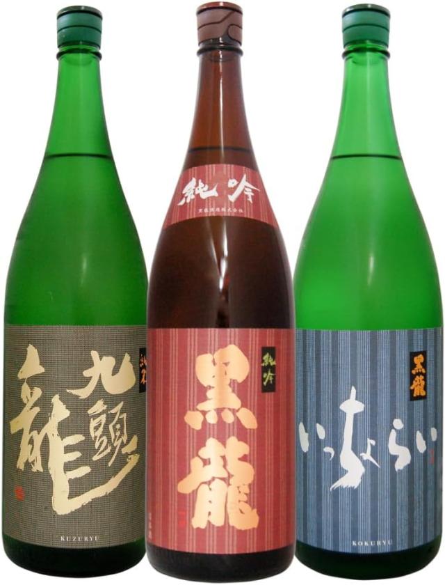 黒龍 純吟 いっちょらい吟醸 九頭龍純米1.8 のみくらべの通販は