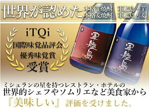 軍艦島・麦焼酎 (25°) 720ml/12本　iTQi国際味覚審査機構で優秀味覚賞受賞！！ 長崎の酒　箱無し_3
