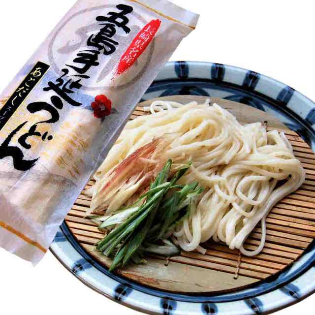 メール便お届け　au　マーケット　PAY　長崎五島うどん3袋セットあごだし3袋付　PAY　送料無料　クール便・代引・日時指定不可の通販はau　うらかわ酒店　マーケット－通販サイト