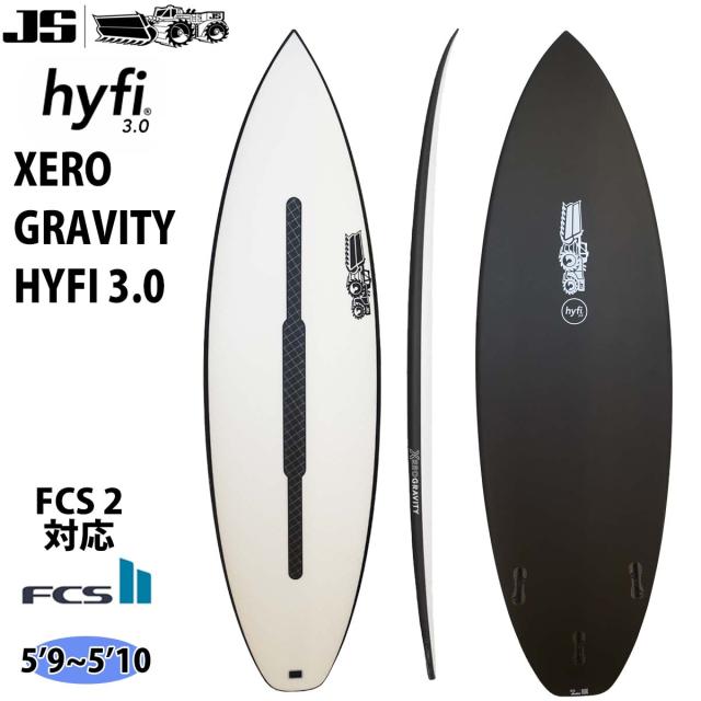 25 JS SURFBOARD サーフボード 板 ゼログラビティ ハイファイ3.0