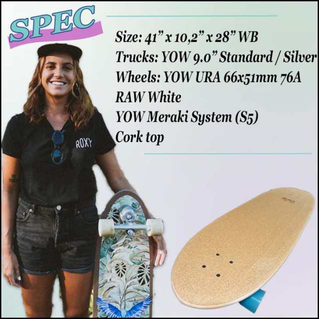 YOW SURF SKATE ヤウ スケートボード CALMON 41” サーフスケート