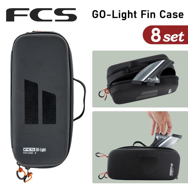 26 FCS フィンケース 8セット FIN GO-Light Fin Case 8fin set フィン 収納 サーフトリップ サーフィン グッズ 旅行 日本正規品