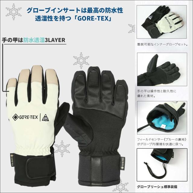 24/25 eb's エビス 手袋 OLGA5 GLOVE オルガ5 グローブ インナー