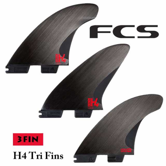 品 FCS2 H4 Carbon Fin トライフィン Mサイズ-