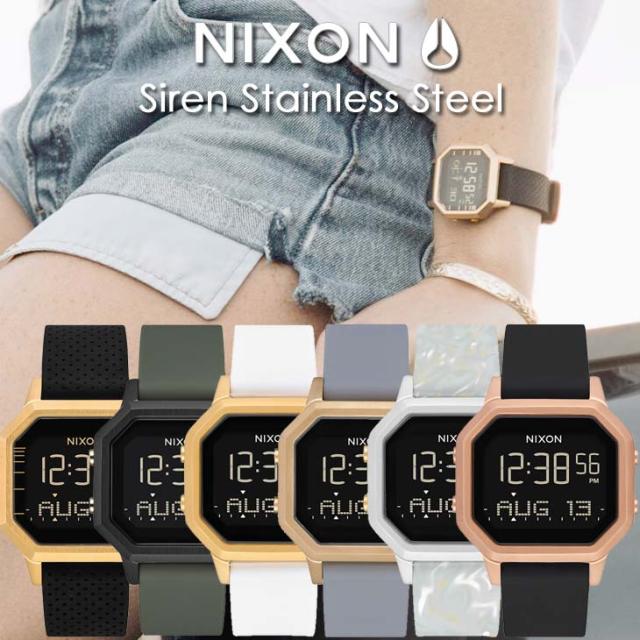 Nixon ニクソン 腕時計 サーフウォッチ レディース Siren Ss サイレン 耐衝撃 超耐水 サーフィン オンライン正規取扱店 日本正規品の通販はau Pay マーケット オーシャン スポーツ