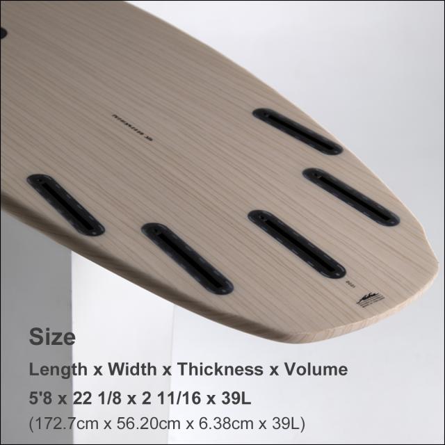 25 ALOHA SURFBOARDS アロハ サーフボード BLACK PANDA 5