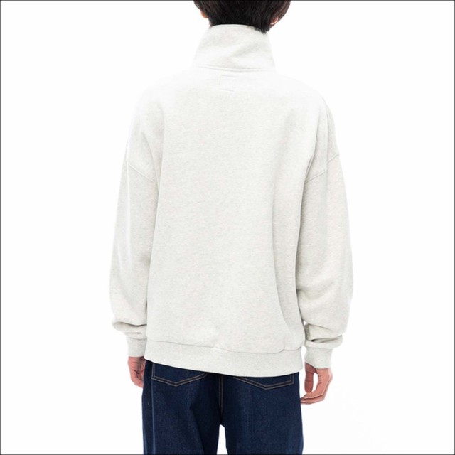 23 RVCA ルーカ トレーナー SCRIPT ZIP ハーフジップ トップス