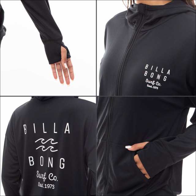 OUTLET】BILLABONG レディース LOOSE ZIP UP HOODED RASHGUARD