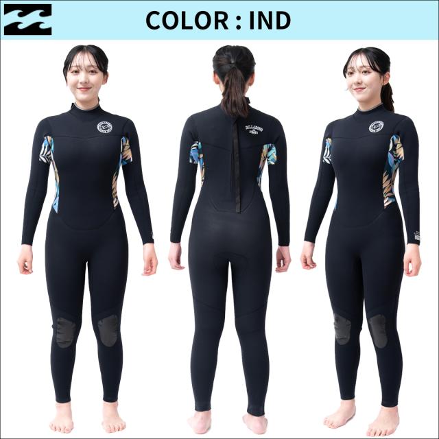 BILLABONG ビラボン フルスーツ ウェットスーツ SYNERGY 3:2 BILLABONG ビラボン BZ SYNERGY FL 3X2mm フルスーツ BE018-004