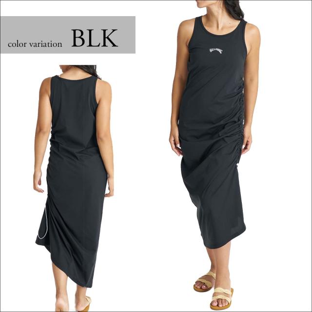 26HS BILLABONG ビラボン ラッシュガード ワンピース 一体型 ロング丈 UVカット 水陸両用 サーフィン マリンスポーツ レディース 2026年夏 SURF FLEX TANK ONEPIECE DRESS 品番 BG01C854 日本正規品_2