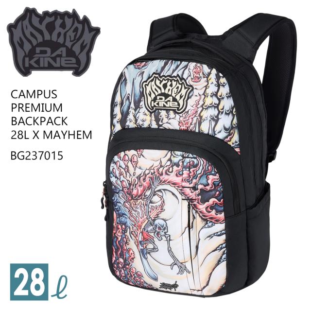 26 DAKINE ダカイン バックパック リュック 28L メイヘム マットバイオロス メンズ ユニセックス CAMPUS PREMIUM BACKPACK 28L X MAYHEM 2026年春夏 品番 BG237-015 BG237015 日本正規品