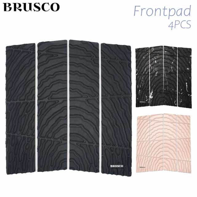 BRUSCO ブラスコ フロントパッド デッキパッド Frontpad 4ピース トラクションパッド デッキパッチ サーフィン サーフボード サーフギア