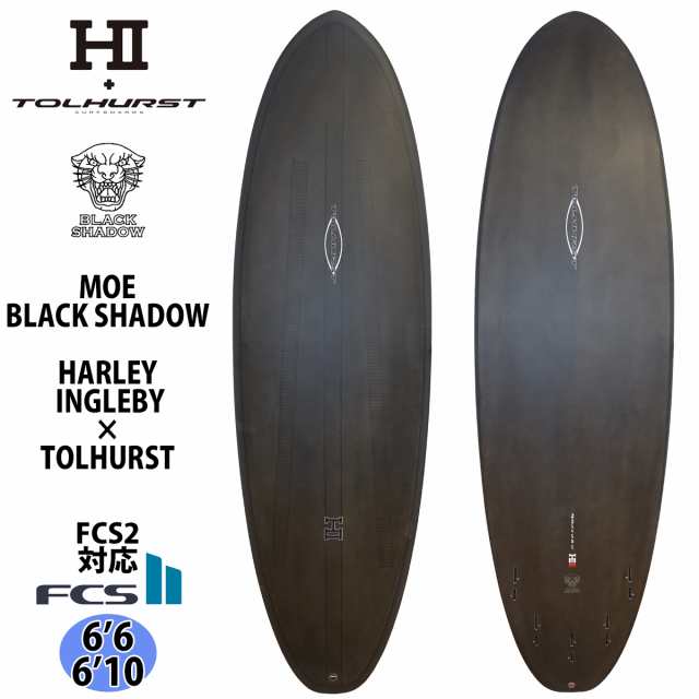 24 サンダーボルト HARLEY INGLEBY SERIES サーフボード MOE BLACK SHADOW HARLEY INGLEBY × TOLHURST モエ ハーレーイングルビー × ト