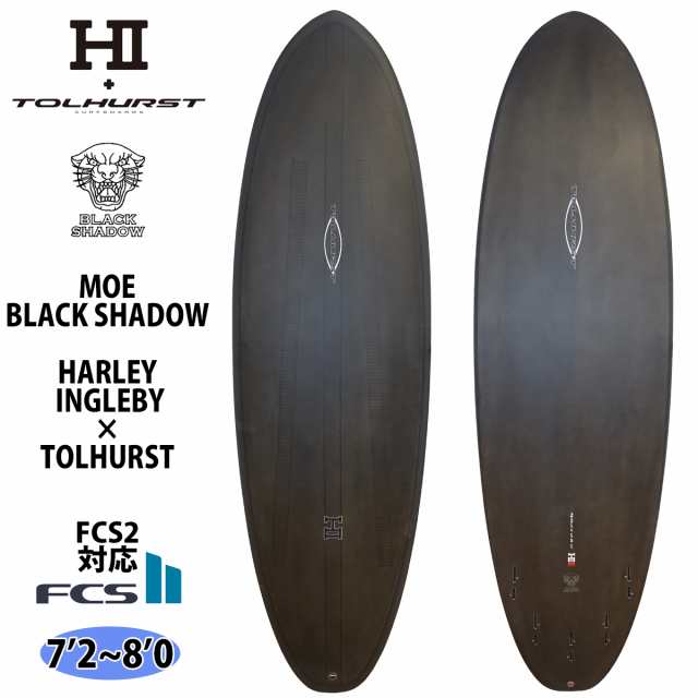 24 サンダーボルト HARLEY INGLEBY SERIES サーフボード MOE BLACK SHADOW HARLEY INGLEBY × TOLHURST モエ ハーレーイングルビー × ト