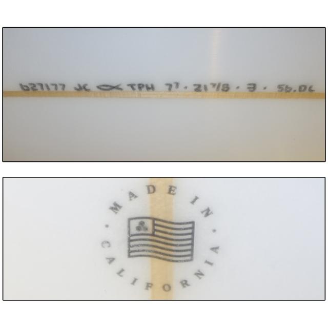 25 Channel Islands チャンネルアイランド TRI PLANE HULL SINGLE