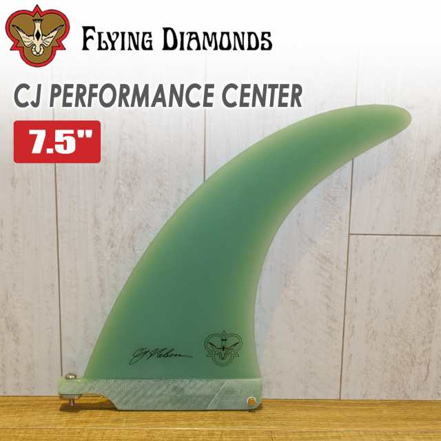 24 FLYING DIAMONDS フライングダイヤモンド フィン CJ PERFORMANCE CENTER 7.5” パフォーマンス センター シングルフィン サーフボード