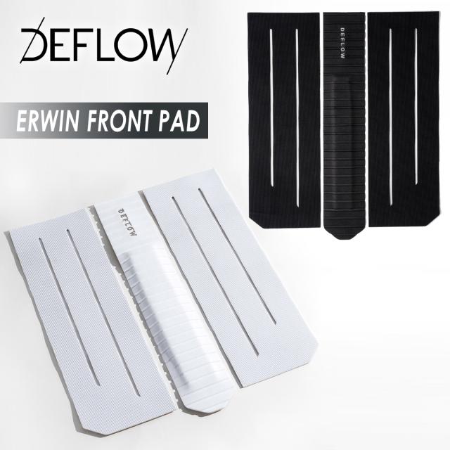 DEFLOW デフロウ デッキパッド フロントパッド 3ピース ERWIN FRONT PAD アーウィン・ブリス サーフボード トラクションパッド デッキパッチ サーフィン センターアーチ ERWIN BLISS 日本正規品