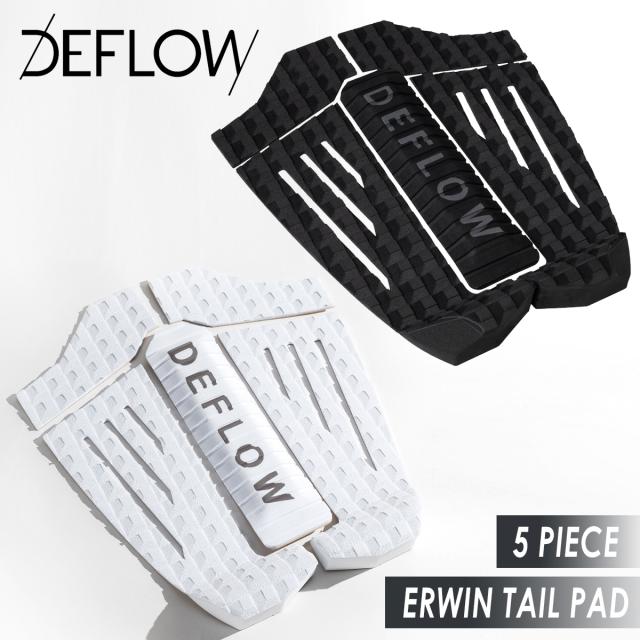 DEFLOW デフロウ デッキパッド 5ピース ERWIN TAIL PAD アーウィン・ブリス テールパッド サーフボード トラクションパッド デッキパッチ サーフィン Erwin Bliss 日本正規品