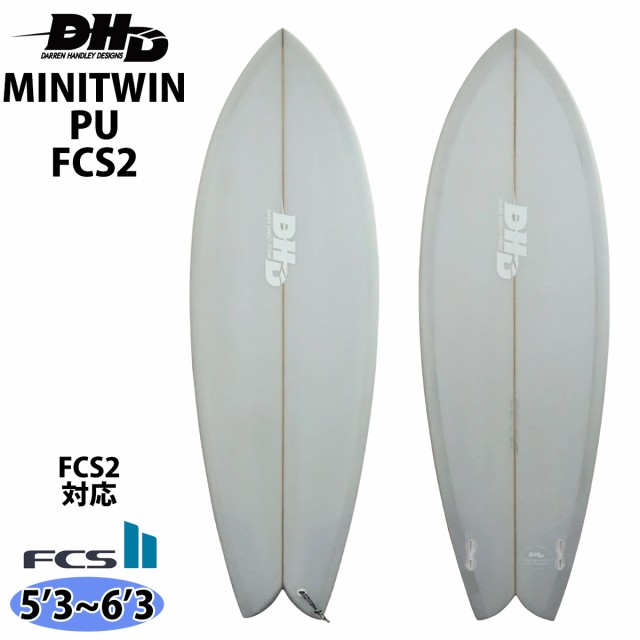 24 DHD サーフボード MINI TWIN PU FCS2 ミニツイン 5’3〜6’3 ショートボード 2024年モデル 日本正規品