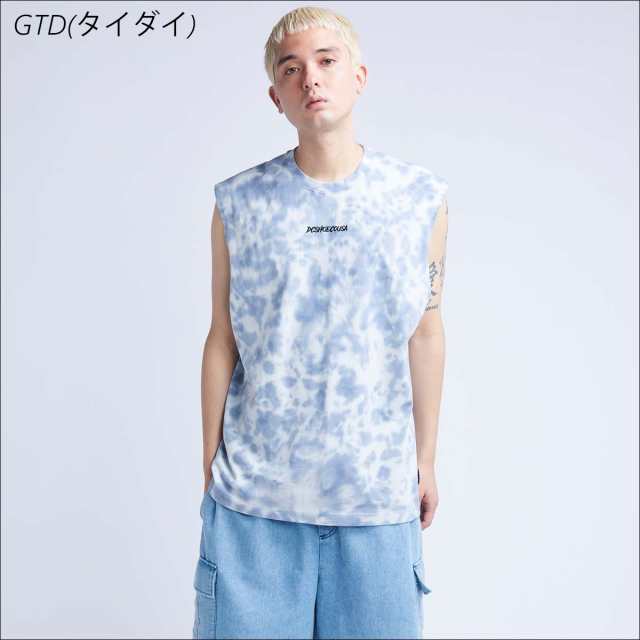 LGB メンズスカルタンクトップ 23 DC ディーシー タンクトップ DC SKULL SLEEVELESS