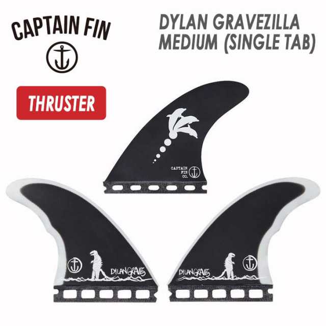 CAPTAIN FIN キャプテンフィン フィン DYLAN GRAVEZILLA MEDIUM SINGLE