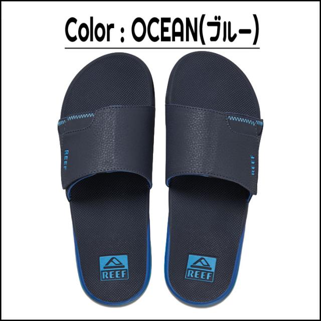 21 REEF リーフ サンダル FANNING SLIDE サーフィン サンダル メンズ 日本正規品_2