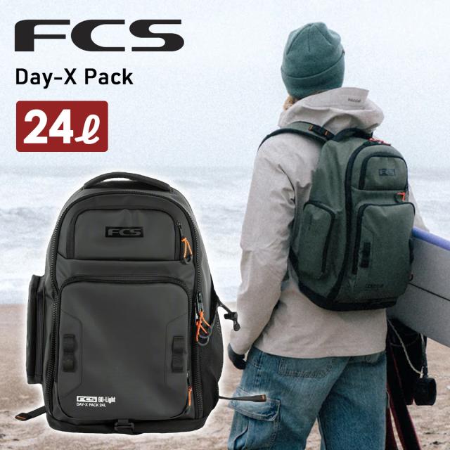 2026年3月中旬〜4月中旬出荷 予約商品 26 FCS パイオニアポーチ 24L 防水 アクセサリーバッグ ドライバッグ ショルダーバッグ サーフィン アウトドア Day-X Pack 日本正規品