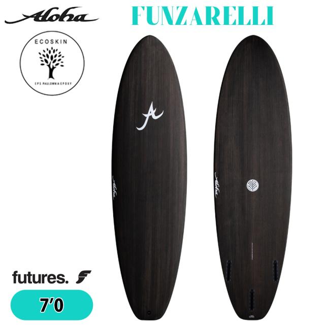 25 ALOHA SURFBOARDS アロハ サーフボード FUNZARELLI 7'0