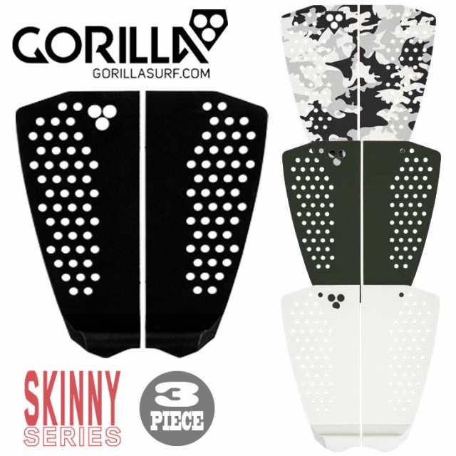 GORILLA GRIP ゴリラ グリップ デッキパッド SKINNY SERIES TWO スキニー シリーズ 2ピース トラクションパッド  デッキパッチ サーフボーの通販はau PAY マーケット - オーシャン スポーツ