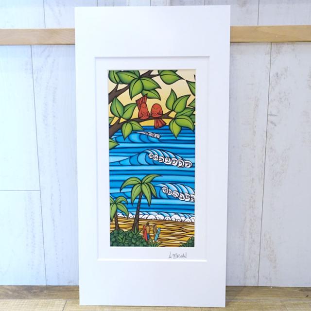 Heather Brown Art Japan ヘザーブラウン Outer Reef Art Print アート