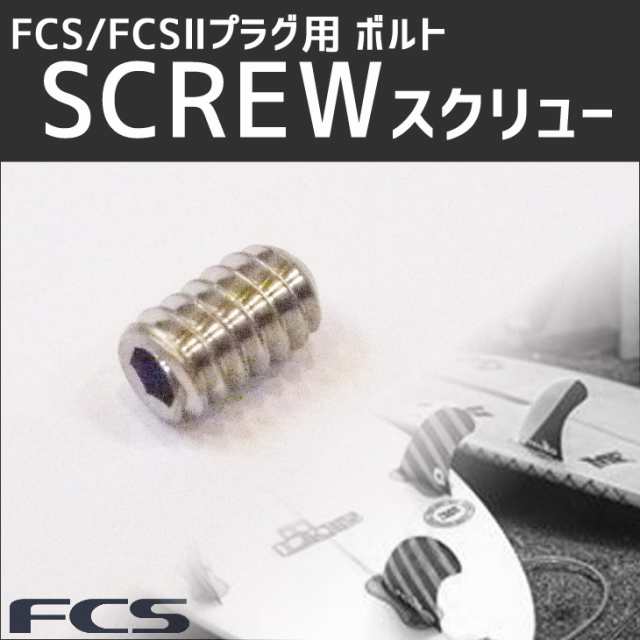 FCS FCS2 ねじ単品 フィン フィンキー スクリュー プラグ用ネジ ボルト