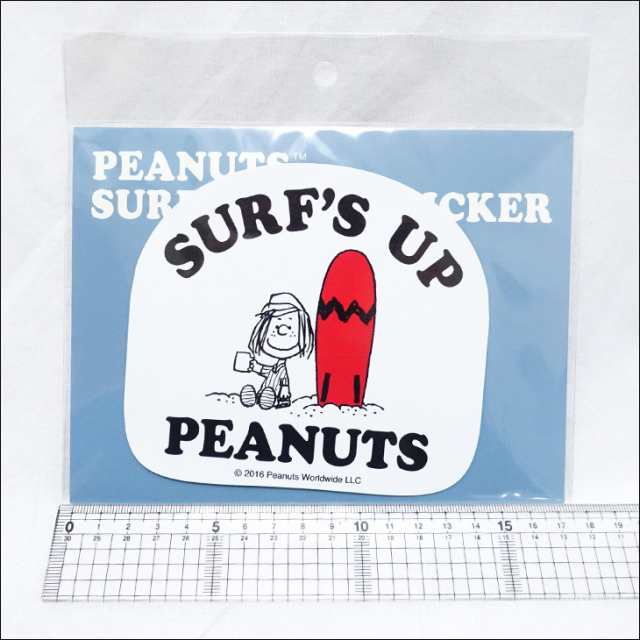 Snoopy スヌーピーステッカー ピーナッツステッカー Surf S Up シール サーフィン サーフボード 品番 Snp 0061 Peanuts Stickerの通販はau Pay マーケット オーシャン スポーツ