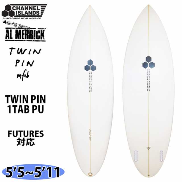 Channel Islands チャンネルアイランド TWIN PIN CLEAR 1TAB FUTURE PU