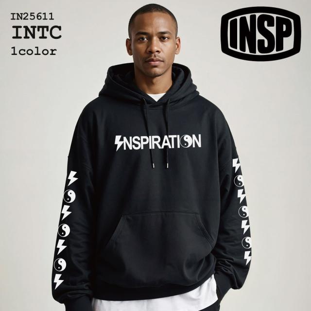 25 FW INSP インスピ パーカー INTC トップス 長袖 裏起毛 コットン ロゴ アウトドア サーフィン メンズ ユニセックス 品番 IN25611 2025年秋冬 日本正規品