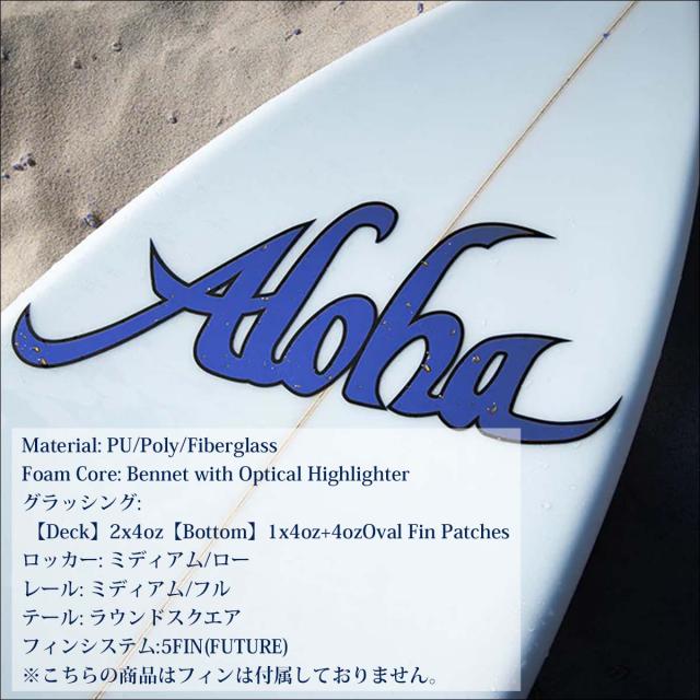 25 ALOHA SURFBOARDS アロハ サーフボード ハラペーニョ フューチャー クリア ショートボード 板 JALAPENO 5’8 PU 5fin FUTURE サーフィン マリンスポーツ 2025年 日本正規品_2