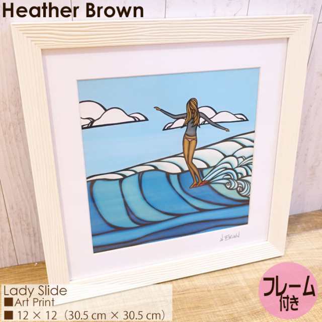 Heather Brown Art Japan ヘザーブラウン Lady Slide Art Print アート
