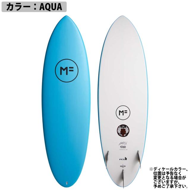 26 ミックファニングソフトボード EVENFLOW EPOXYLAM エヴァンフローエポキシラム 6’3 FCS2 サーフボード 2026年 日本正規品_1