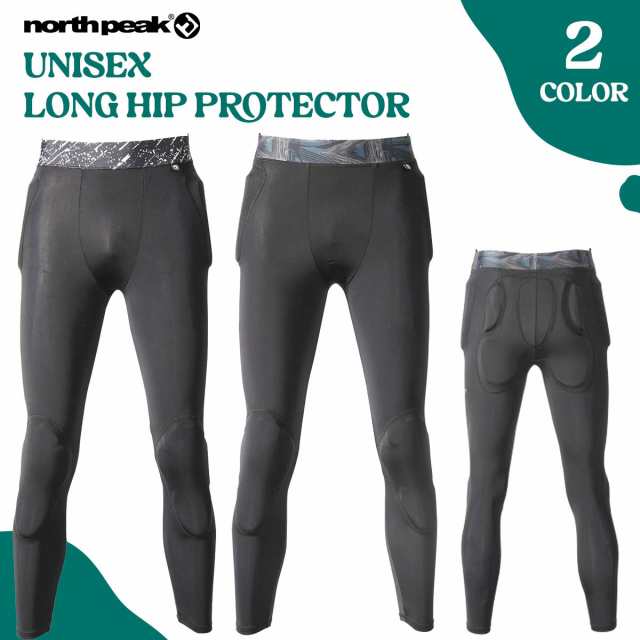 2024年10月中旬〜11月中旬出荷 予約商品 24/25 north peak ノースピーク プロテクター UNISEX LONG HIP PROTECTOR ヒップ お尻 ロング丈