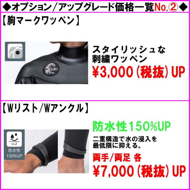 23-24 O’NEILL オニール セミドライ ウェットスーツ サーフィン チェストジップ ウエットスーツ カスタム オーダー 秋冬用 メンズモデル PSYCHO FSC ?U 2023/2024年 品番 XWFW-126A3 日本正規品_10