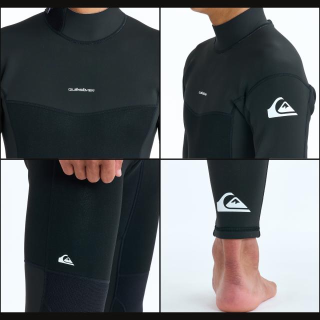 26 QUIKSILVER クイックシルバー フルスーツ ウエットスーツ EVERYDAY SESSIONS 2/2 BZ FL FLATLOCK バックジップ ２×２ミリ バリュー サーフィン メンズ 2026年 春夏用 品番 QWT261709 日本正規品