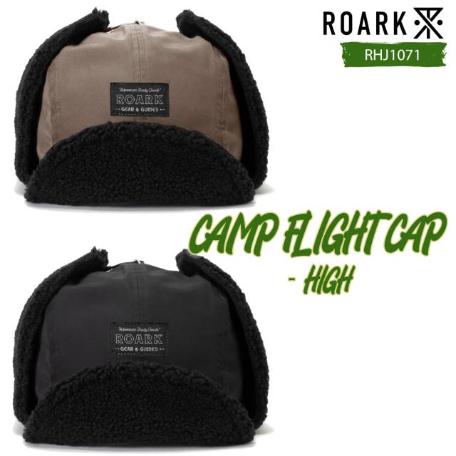 24 ROARK ロアーク キャップ CAMP FLIGHT CAP - HIGH 帽子 フライトキャップ ロゴ メンズ ユニセックス HOLIDAY ホリデー 2024年秋冬 品番 RHJ1071 日本正規品