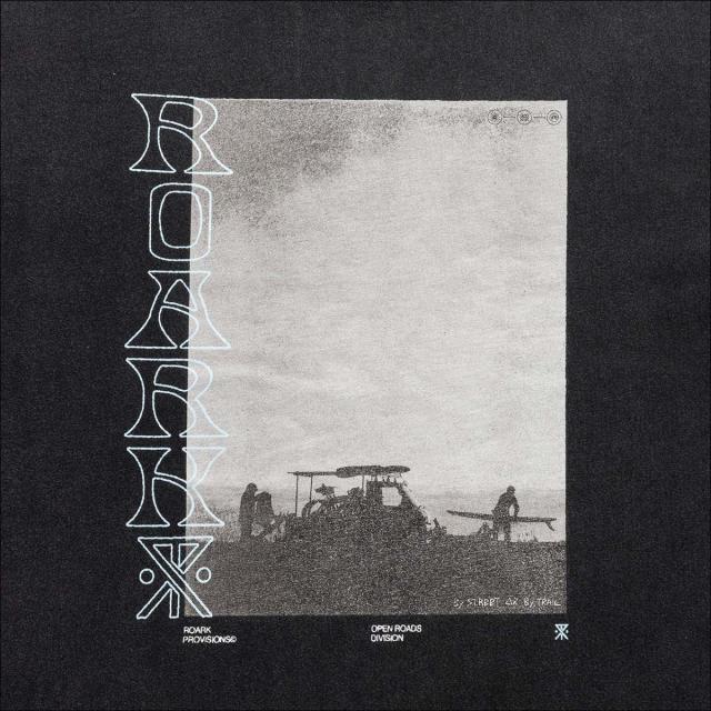 25 FW ROARK ロアーク ロンT "PROVISION" L/S TEE 長袖 トップス Tシャツ ティーシャツ 抗菌 防臭 綿 プリント メンズ 2025年秋冬 品番 RLTJ1154 日本正規品