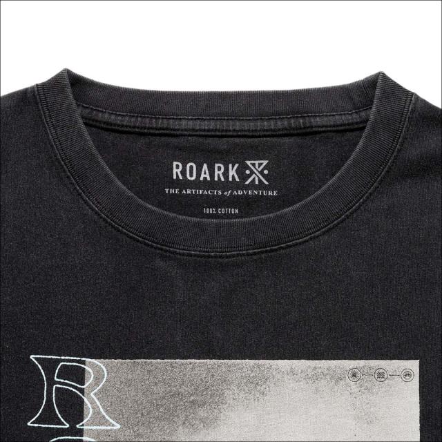 25 FW ROARK ロアーク ロンT "PROVISION" L/S TEE 長袖 トップス Tシャツ ティーシャツ 抗菌 防臭 綿 プリント メンズ 2025年秋冬 品番 RLTJ1154 日本正規品