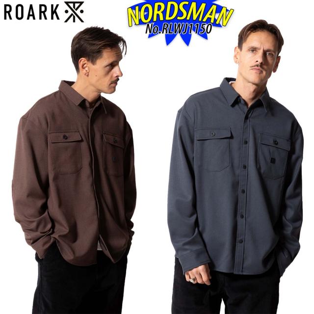 25 FW ROARK ロアーク 長袖シャツ NORDSMAN トップス ロングスリーブ