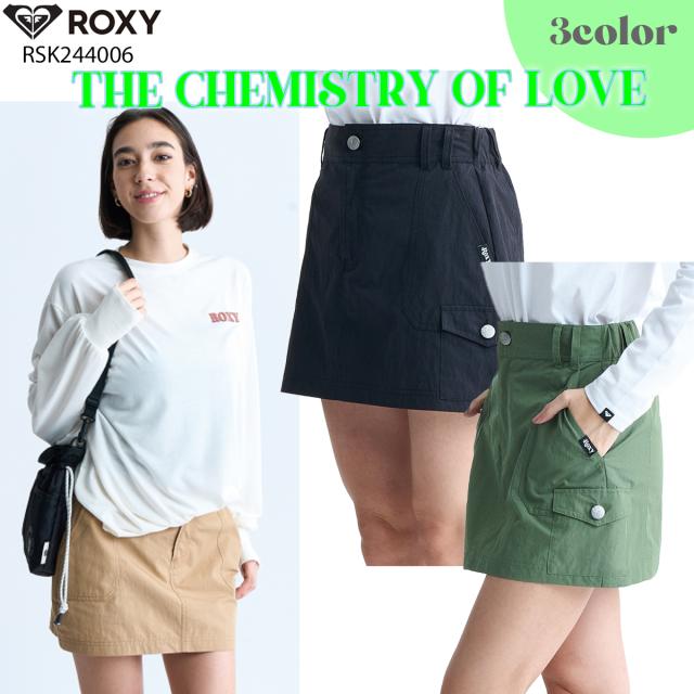 24 ROXY ロキシー スカート THE CHEMISTRY OF LOVE ミニ丈 スコート付き かわいい サーフィン レディース 2024年秋冬 品番 RSK244006 日本正規品の通販は