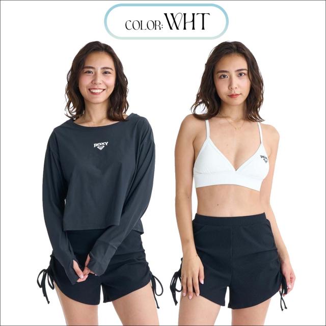 26 SS ROXY ロキシー 水着 ブルー ドリフト スイムウェア 3点セット ラッシュガード 長袖 水陸両用 UVカット 大人用 アウトドア マリンスポーツ サーフィン 2026年春夏 レディース BLUE DRIFT 品番 RSW261002 日本正規品_5