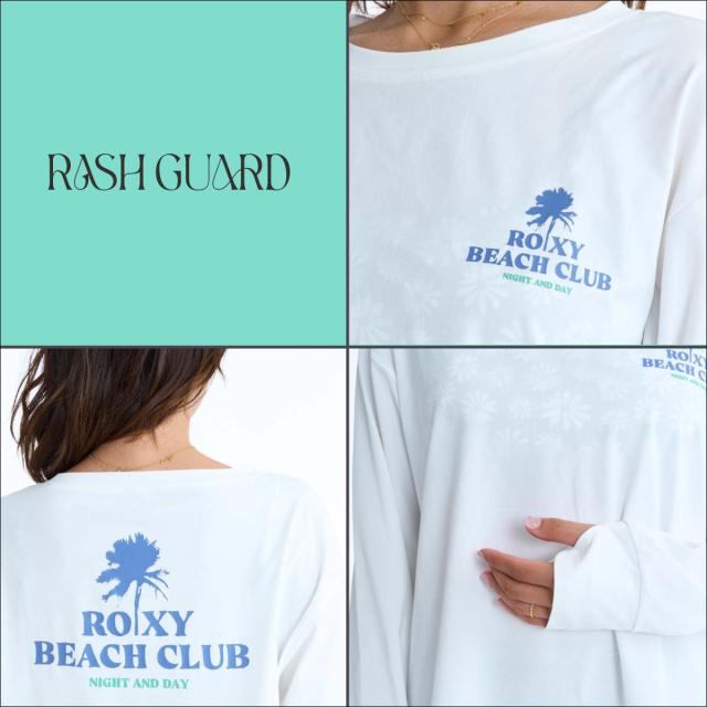 26 SS ROXY ロキシー 水着 コーラル デイズ スイムウェア 4点セット ラッシュガード 長袖 ボードショーツ ショート丈 ビキニ 水陸両用 UVカット 大人用 アウトドア マリンスポーツ サーフィン 2026年春夏 レディース CORAL DAYS 品番 RSW261007 日本正規品_1