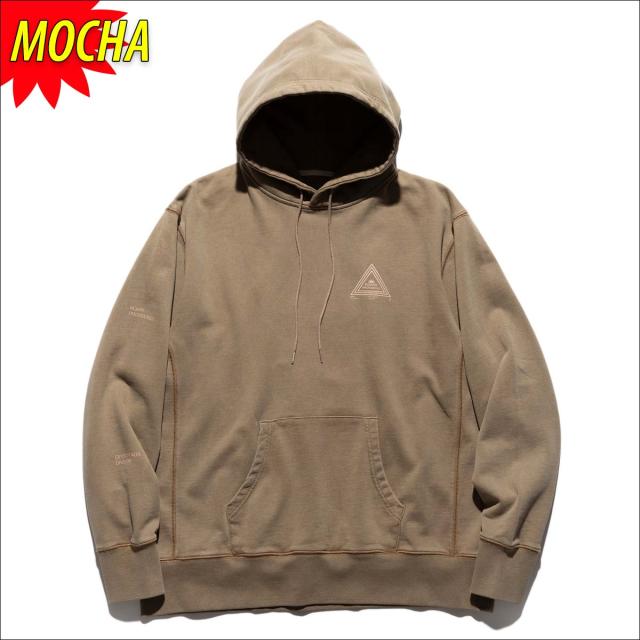 25 ROARK ロアーク パーカー "DIVISION" P/O HOOD SWEAT フーディー プルオーバー トップス 茶色 ヴィンテージ風 ウォッシュ加工 メンズ 2025年秋冬 品番 RSWJ1170 日本正規品
